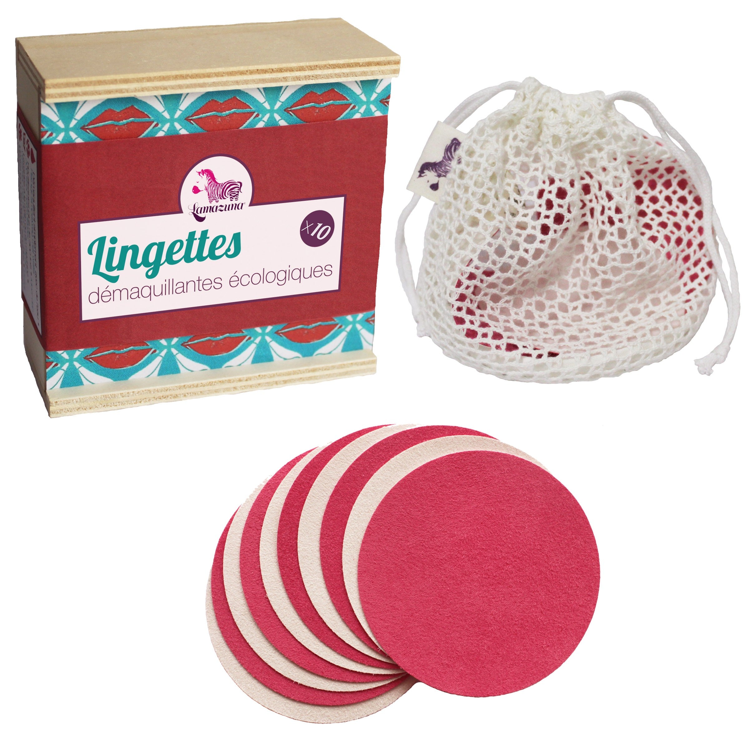 Coffret 10 lingettes Démaquillantes