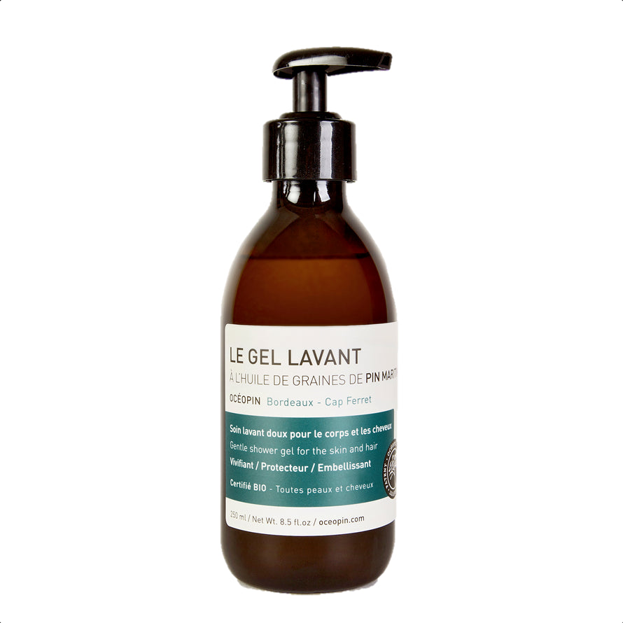 Gel Lavant à l'Huile de Graines de Pin Maritime - Océopin - Odessence - Cosmétique Bio à Bordeaux