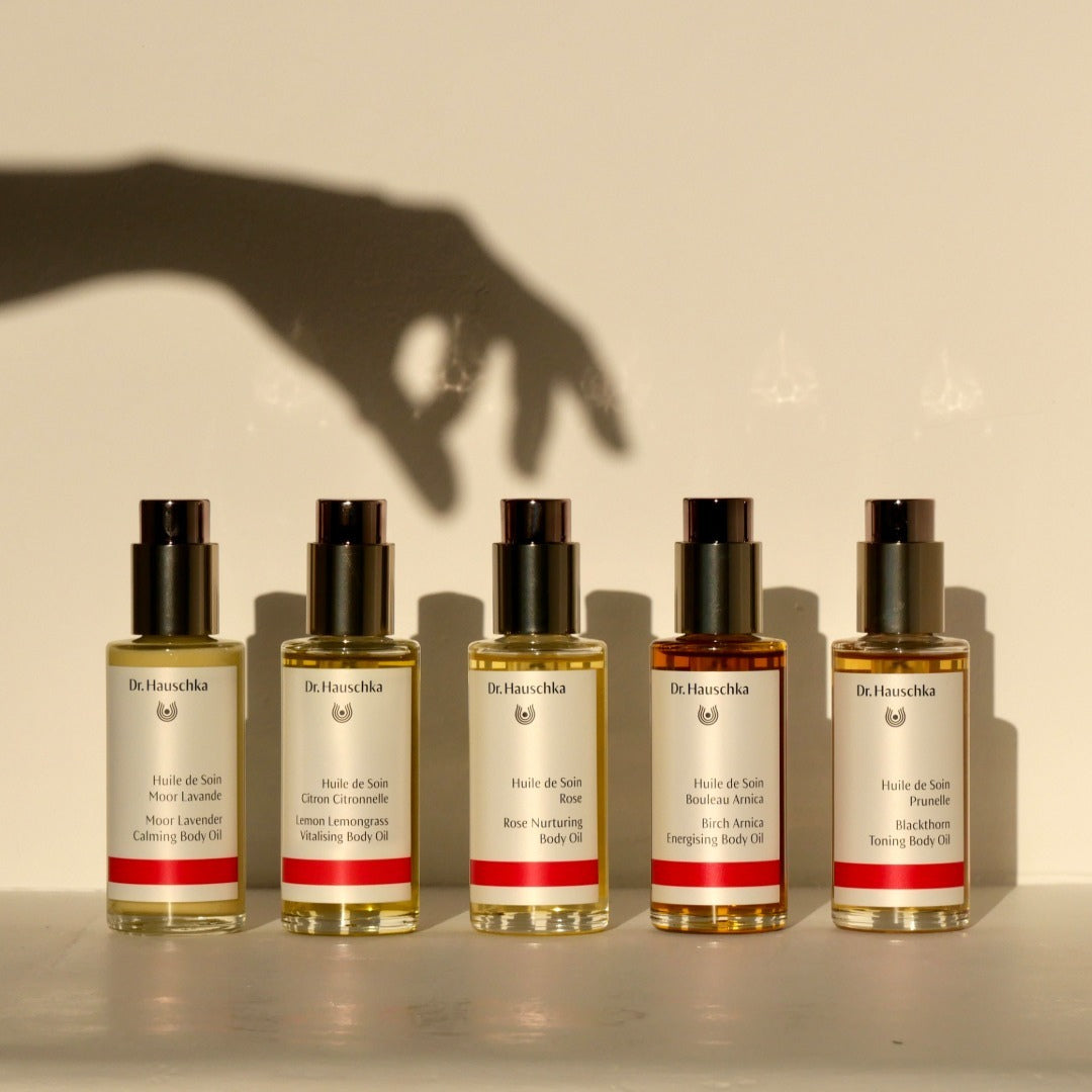 Huiles corps dr hauschka odessence bordeaux