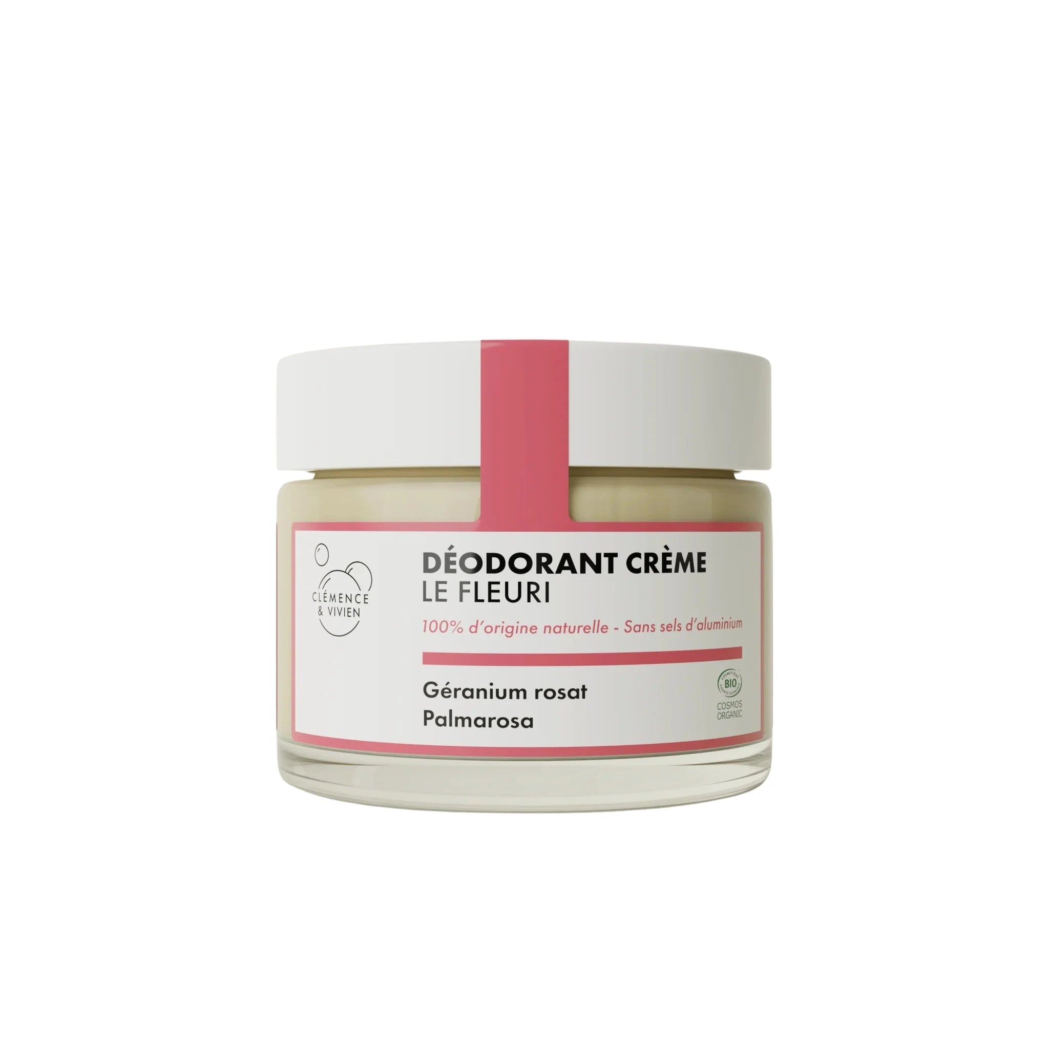 Le Fleuri - Déodorant au Géranium rosat, Lavande fine et Palmarosa - Clémence et Vivien - Cosmétique Bio à Bordeaux